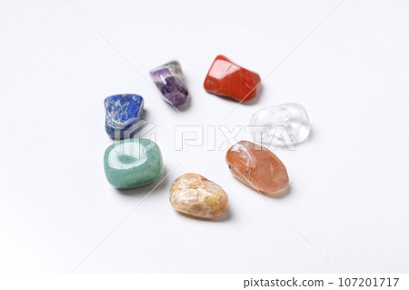 Magic crystals, spiritual esoteric practice for relax and meditation 107201717
