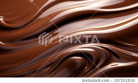 融化的巧克力紋理背景素材AI圖片 107201810