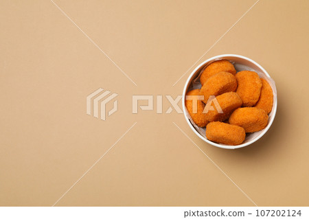 Fried mozzarella, tasty and delicious food, fried food 107202124