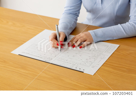 寫婚姻登記的婦女 寫婚姻登記的婦女 107203401