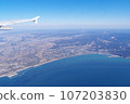 Kanto area from Futtsu City, Chiba Prefecture to Kisarazu City, view from airplane 2023-02-21 107203830