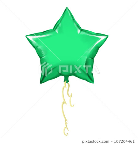 star shaped aluminum balloon 107204461