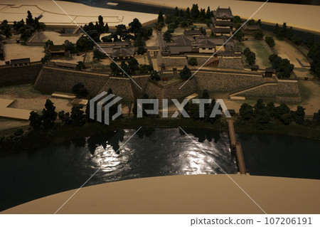 Morioka City, Iwate Prefecture, Iwate Prefectural Museum, Morioka Castle Morioka City, Iwate Prefecture, Iwate Prefectural Museum, Morioka Castle 107206191
