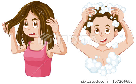 Teen Girl Concerns Hair Problem During Puberty Teen Girl Concerns Hair Problem During Puberty 107206693