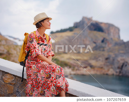 Travel to Greece, Mediterranean islands outside tourist season Travel to Greece, Mediterranean islands outside tourist season 107207659