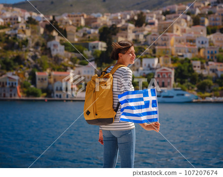 Travel to Greece, Mediterranean islands outside tourist season 107207674