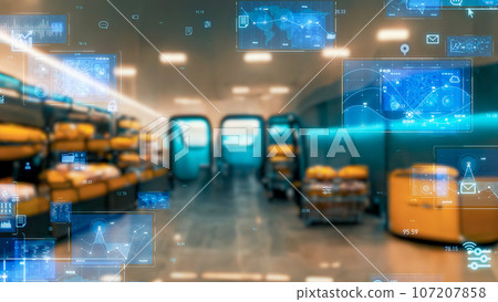 配送倉庫和技術 ICT DX 107207858