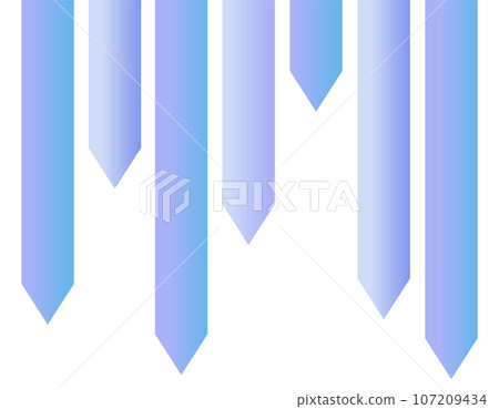 藍色向下箭頭圖標 107209434