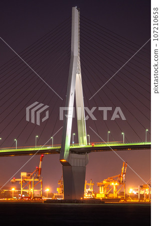 [神奈川縣] 翼橋/橫濱港夜景 107210658