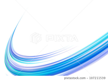 blue network wave blue network wave 107211539