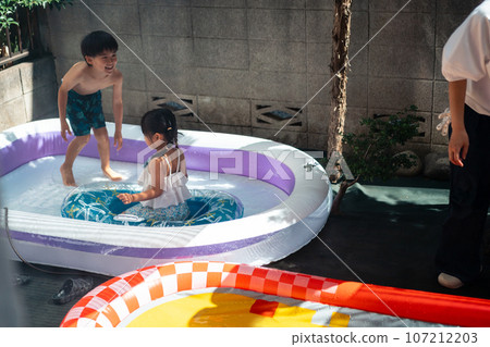 family, pool, pools 107212203