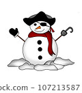 Snowman  107213587