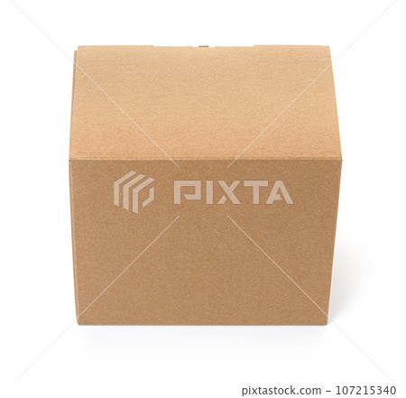 One closed cardboard Box 107215340