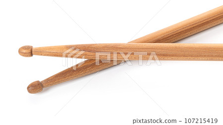 Drum stick isolated Drum stick isolated 107215419