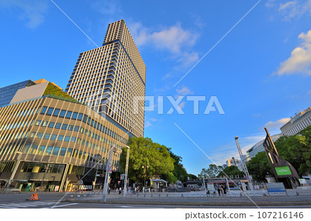 [愛知縣] 名古屋市容、榮、中區、久屋大通公園、中日大廈 107216146