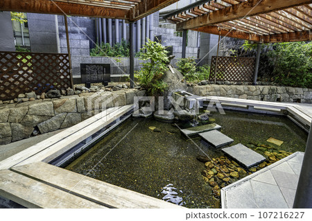 Yamashiro Onsen Hot Spring Footbath Kaga City, Ishikawa Prefecture Yamashiro Onsen Hot Spring Footbath Kaga City, Ishikawa Prefecture 107216227