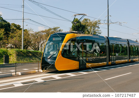 Utsunomiya light rail car body Utsunomiya light rail car body 107217487