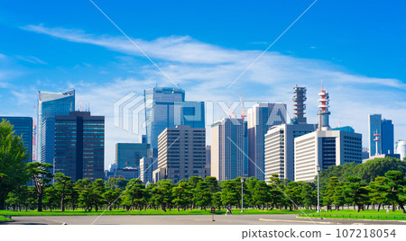 霞關,永田町的政府辦公區。東京都千代田區 霞關,永田町的政府辦公區。東京都千代田區 107218054