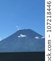 Mt. Fuji in September without snow 107218446