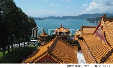 從文母廟看日月潭 從文母廟看日月潭 107218574