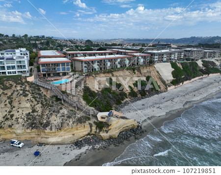 Aerial view of Del Mar Shores in San Diego, CA Aerial view of Del Mar Shores in San Diego, CA 107219851