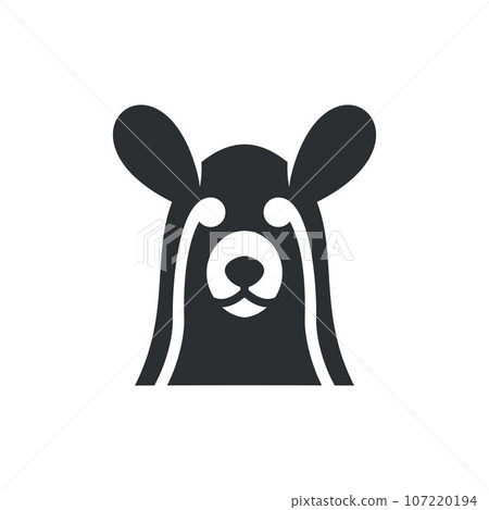 Animal bear cute face modern logo Animal bear cute face modern logo 107220194