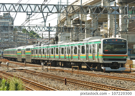 Tohoku Main Line Akabane-Tabata JR East E231 series 1000 series 107220300