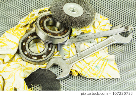 Ball Bearings steel bearings, tractor parts. Ball Bearings steel bearings, tractor parts. 107220753