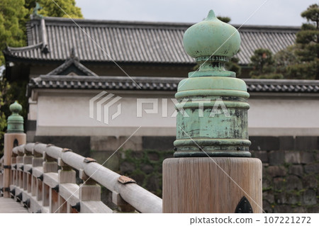 Imitation jewels at the Hirakawa Gate of the Imperial Palace Imitation jewels at the Hirakawa Gate of the Imperial Palace 107221272