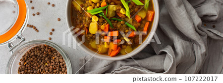 Healthy lentil soup 107222017