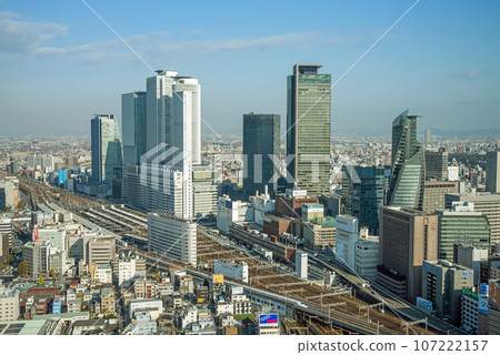 [Aichi Prefecture] Nagoya/urban landscape/Nagoya station view 107222157