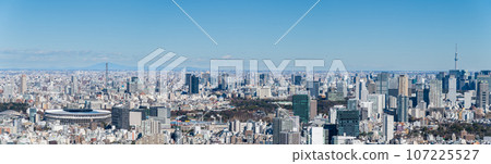 從澀谷天空看到的「東京」街景和街景 從澀谷天空看到的「東京」街景和街景 107225527