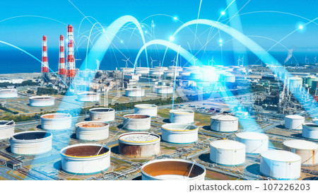 Industrial zone and communication network Industrial zone and communication network 107226203