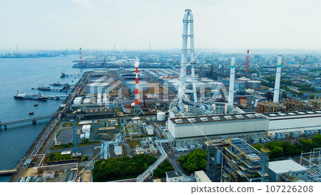 Thermal power plant aerial photography Thermal power plant aerial photography 107226208