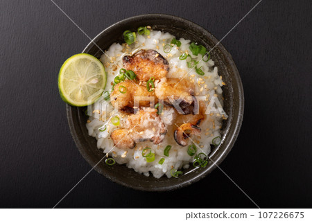 Octopus Chazuke Fried Octopus Dashi Chazuke Octopus Chazuke Fried Octopus Dashi Chazuke 107226675