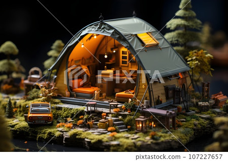 露營圖像7 AI生成圖像 107227657