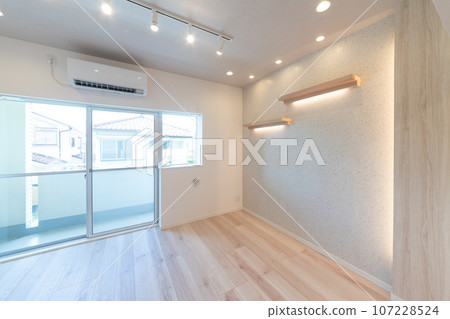 Apartment renovation living room 107228524