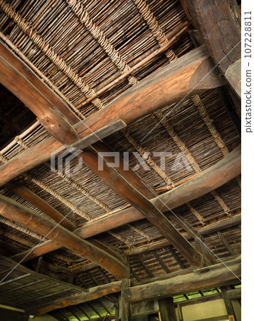 Old house ceiling Old house ceiling 107228811