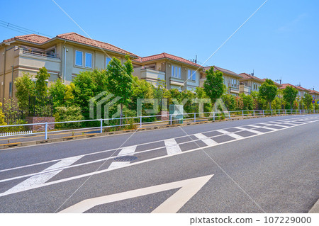 Inagi Minamiyama large-scale residential area near the end of Koyodai Park Street in Higashinagumanuma, Inagi City, Tokyo 107229000