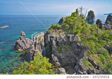 [Aomi Island Nature Research Trail] Shizuura, Senzaki, Nagato City, Yamaguchi Prefecture 107235018