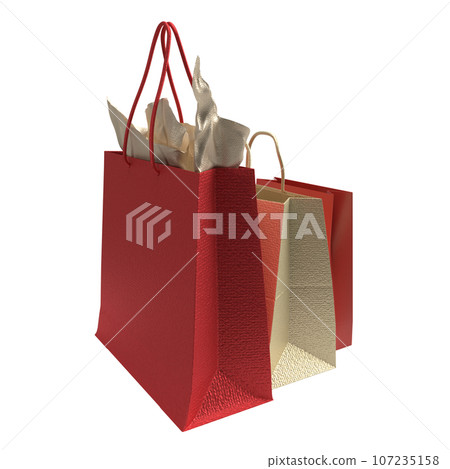 The Shopping bag for marketing or advertising concept 3d rendering 107235158