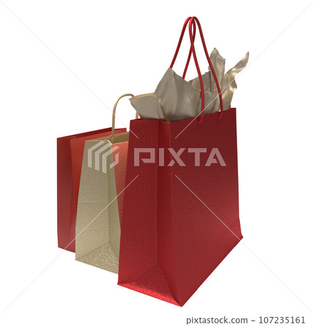 The Shopping bag for marketing or advertising concept 3d rendering 107235161