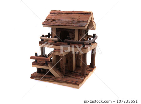 small wooden mouse house small wooden mouse house 107235651