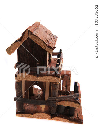 small wooden mouse house small wooden mouse house 107235652