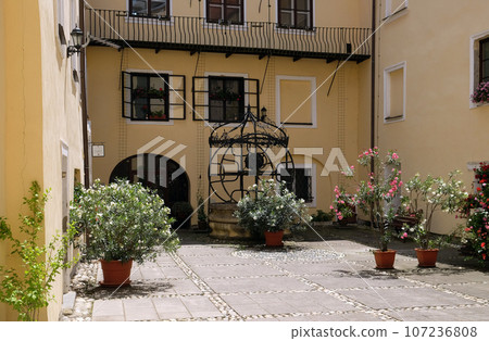 Courtyard of the Velika Nedelja Castle, Slovenia Courtyard of the Velika Nedelja Castle, Slovenia 107236808