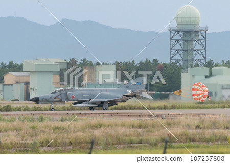 Air Self-Defense Force F-4EJ Phantom II landing Air Self-Defense Force F-4EJ Phantom II landing 107237808