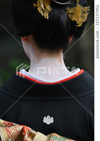 Japanese hair and nape Japanese hair and nape 107237952