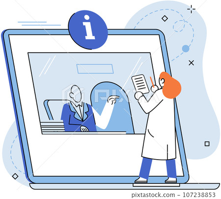 Providing personal information, report income, claim documents, person submits reply to controller for data verification. Employer form, earnings statement documents,Tax filing inspector and taxpayer 107238853