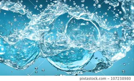 水背景氣泡紋理 水背景氣泡紋理 107238980