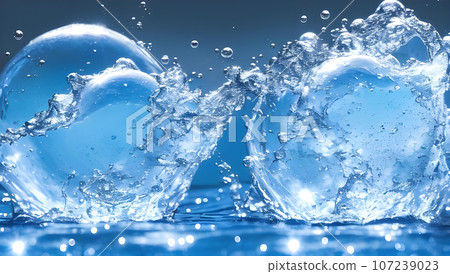 水背景氣泡紋理 107239023